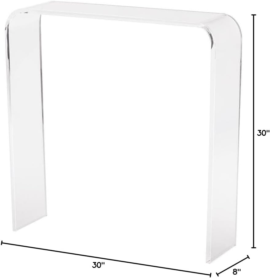 Lucite Acrylic Console Table
