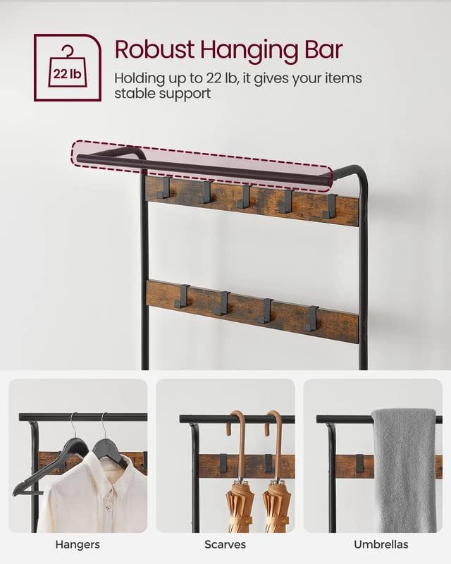 4-in-1 Hall Tree