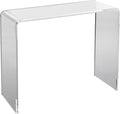Clear Acrylic Console Table