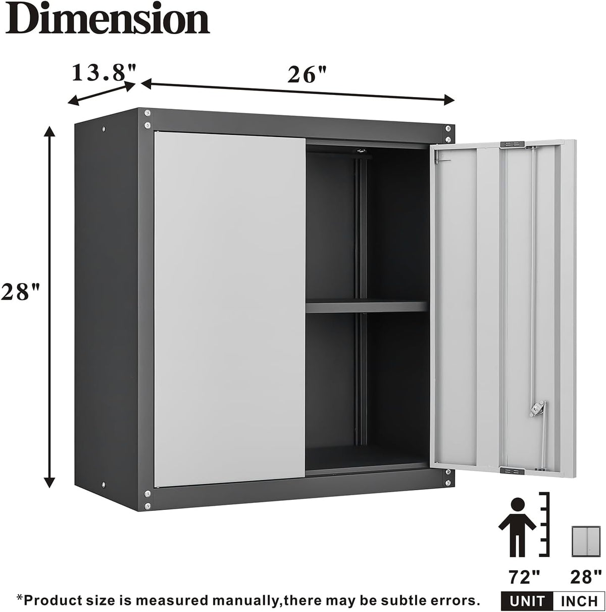 Wall Mount Metal Storage Cabinet