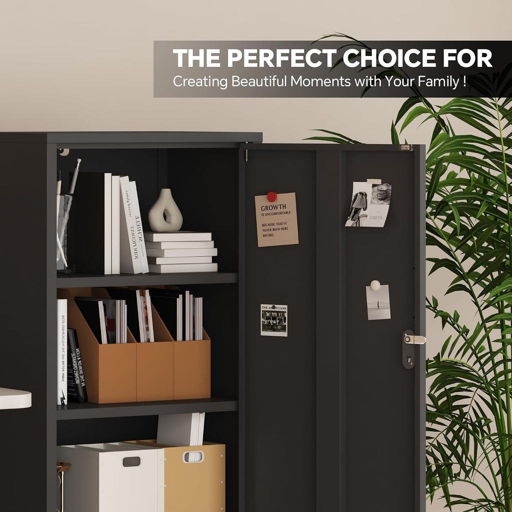 4-Tier Metal Storage Lockers