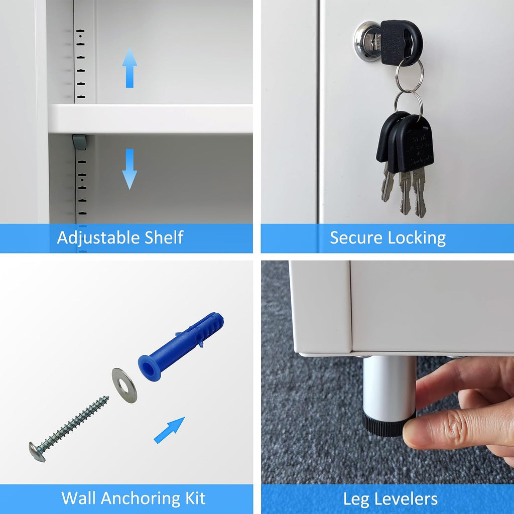 Metal Lockable Storage Cabinet