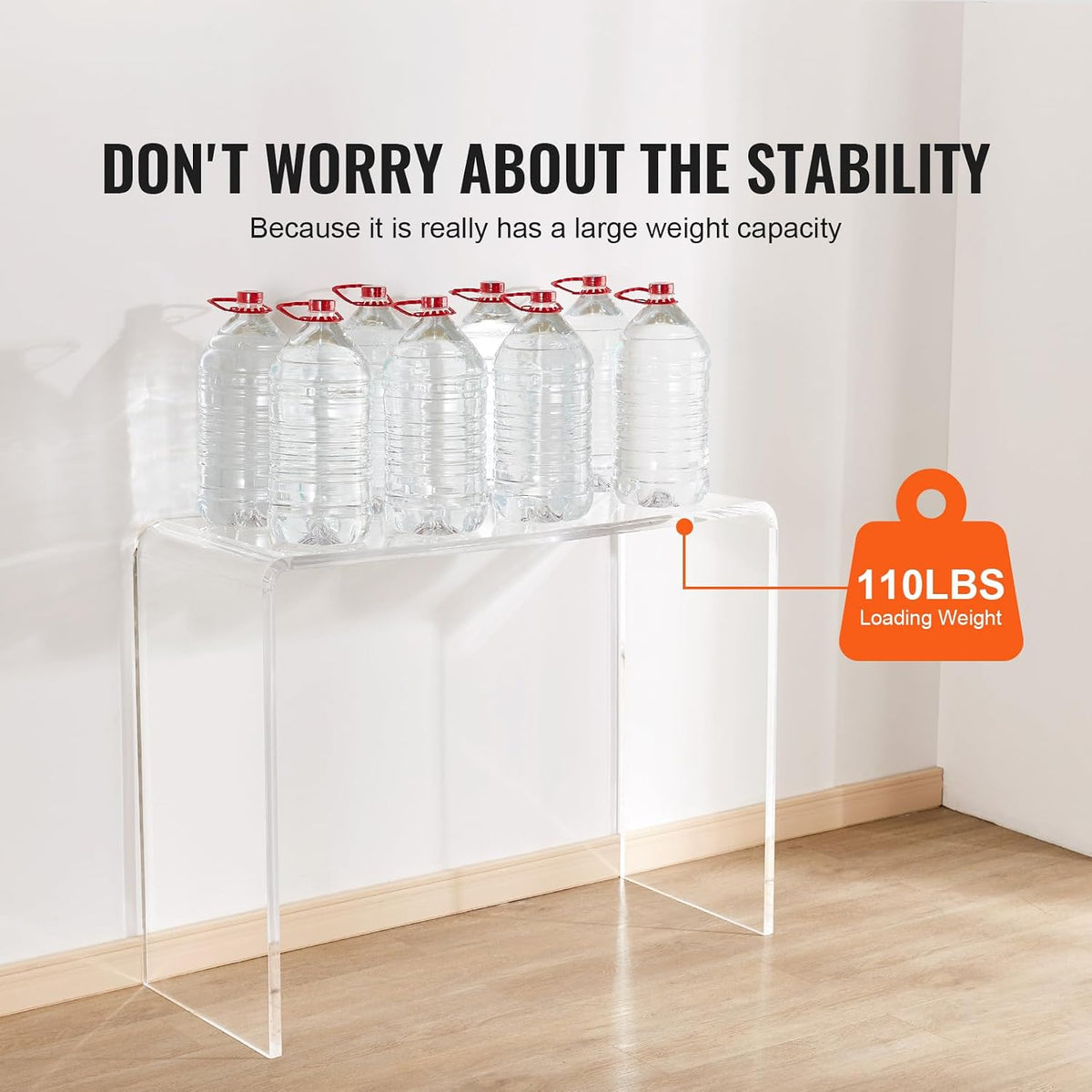 Clear Acrylic Console Table