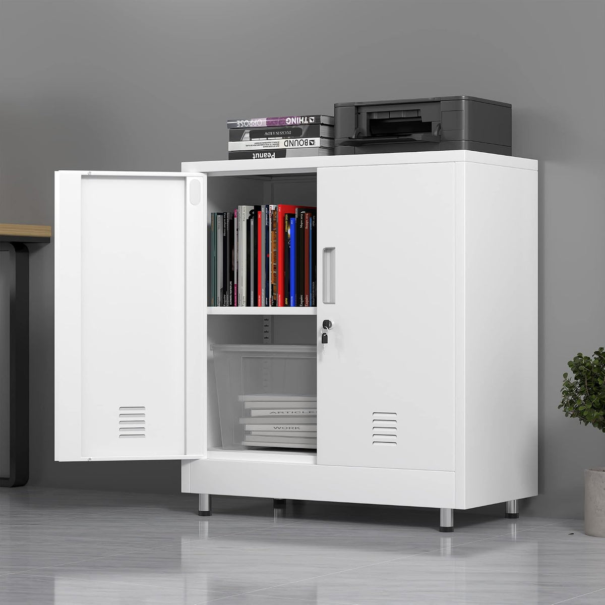 Metal Lockable Storage Cabinet