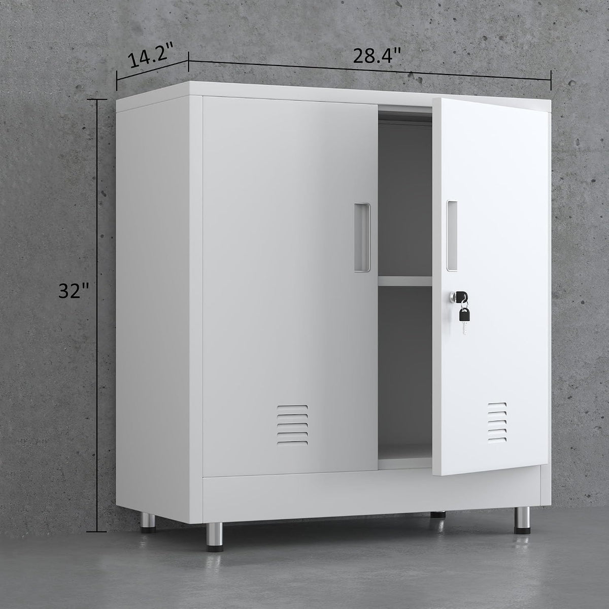 Metal Lockable Storage Cabinet