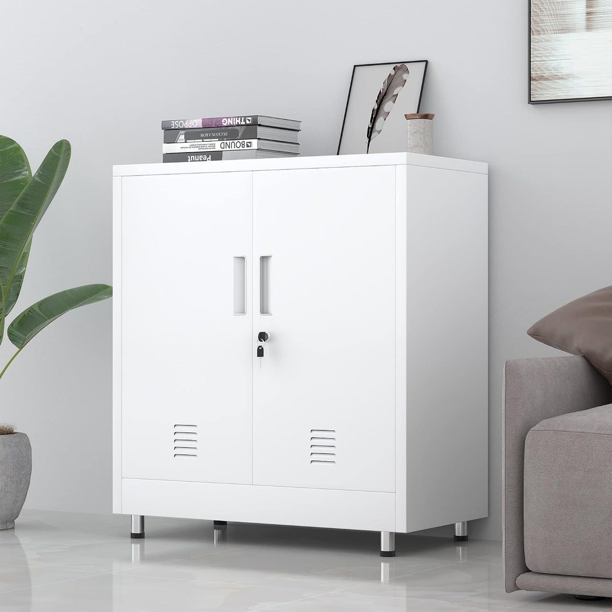 Metal Lockable Storage Cabinet