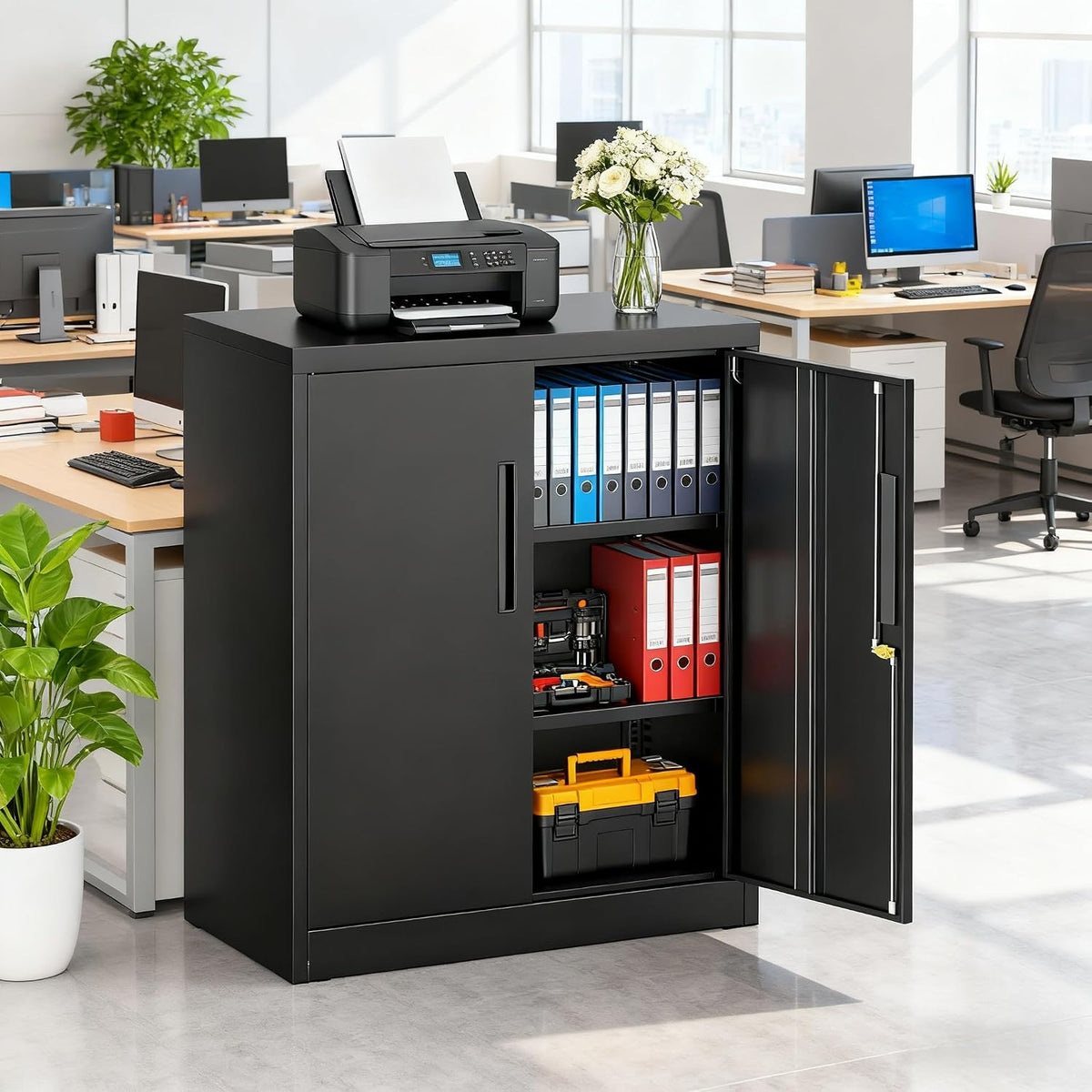 Metal Locking Storage Cabinet