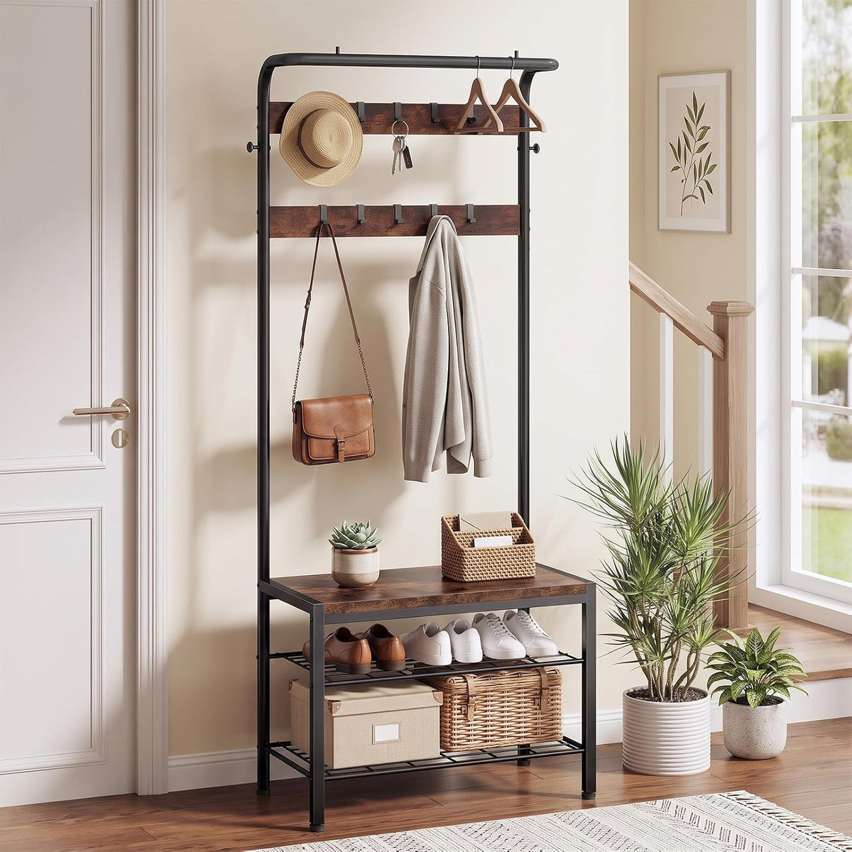 5-in-1 Hall Tree