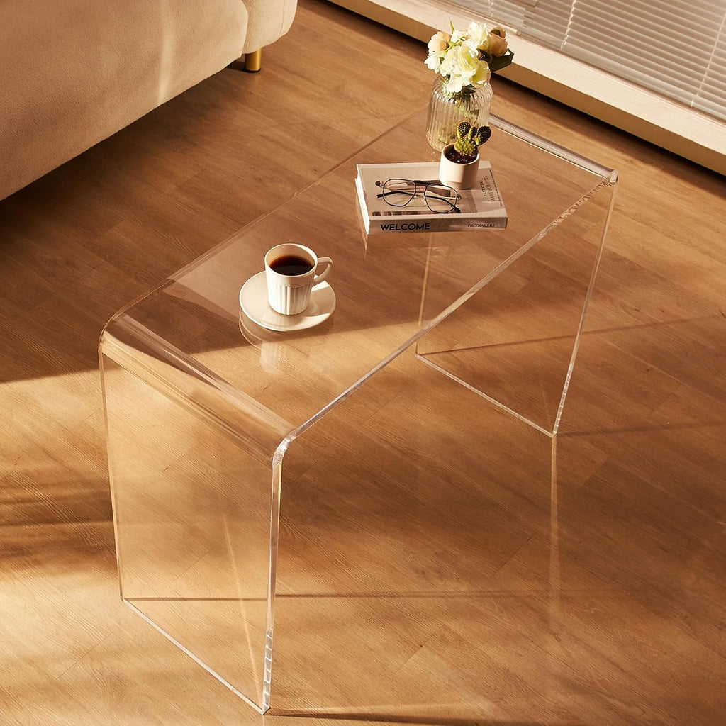 Clear Acrylic Console Table