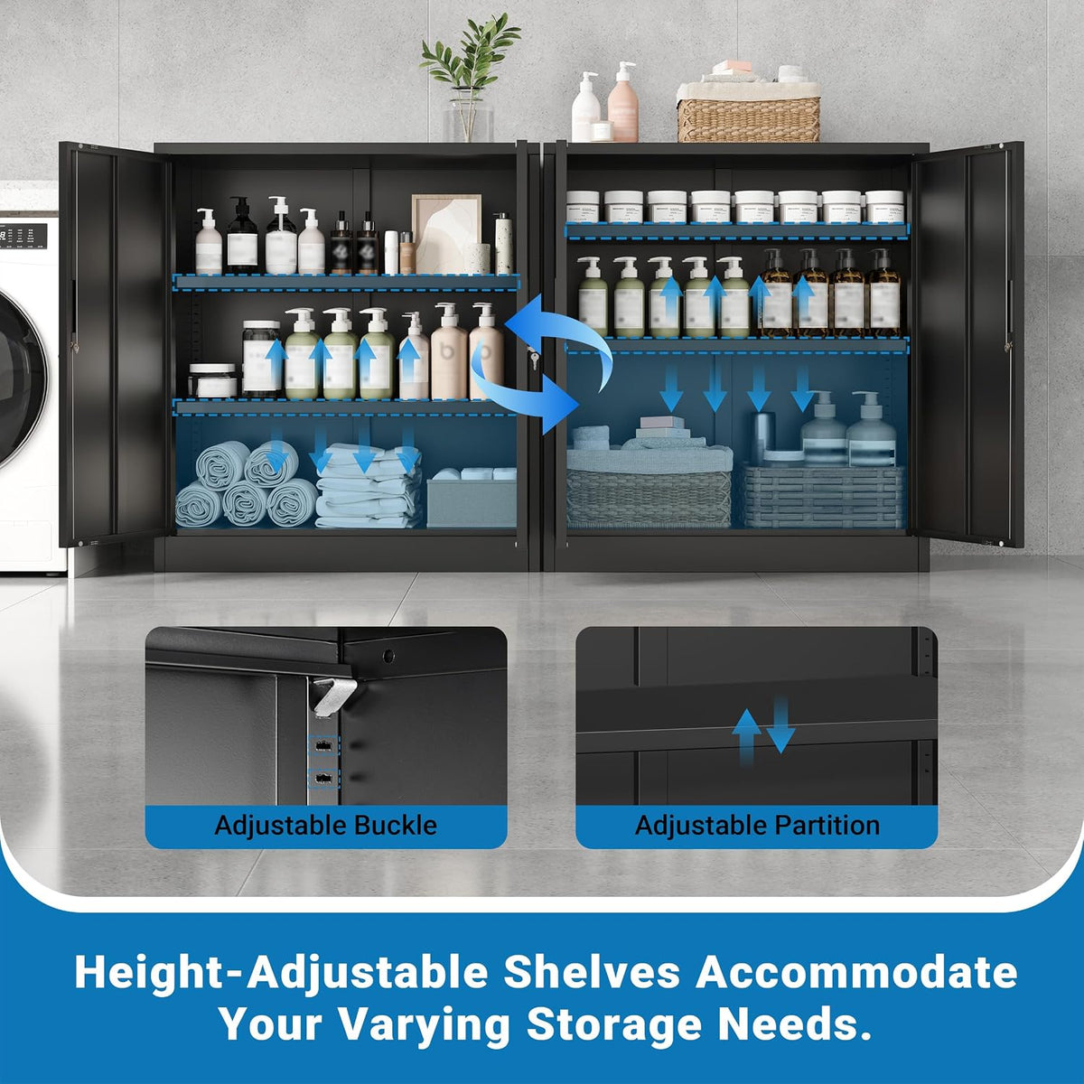 Metal Locking Storage Cabinet
